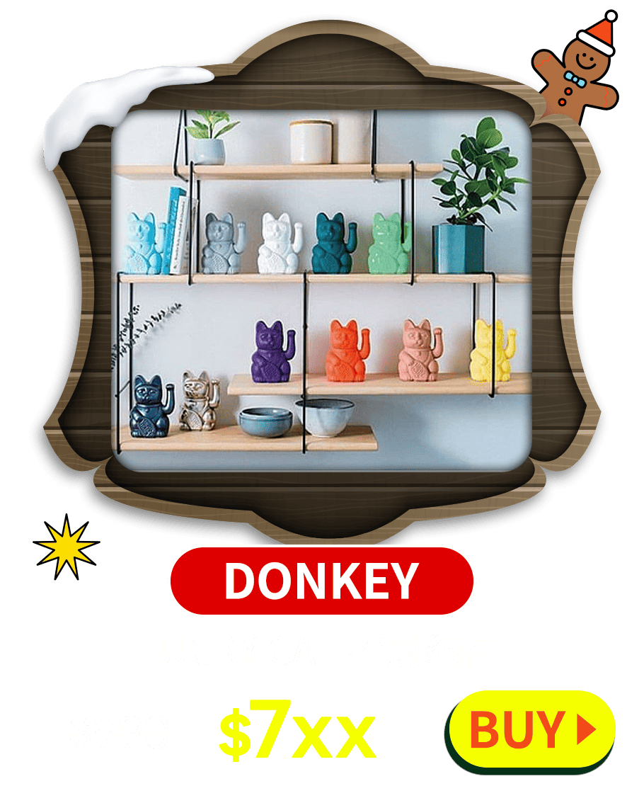 【DONKEY】 LUCKY CAT 招財貓高
