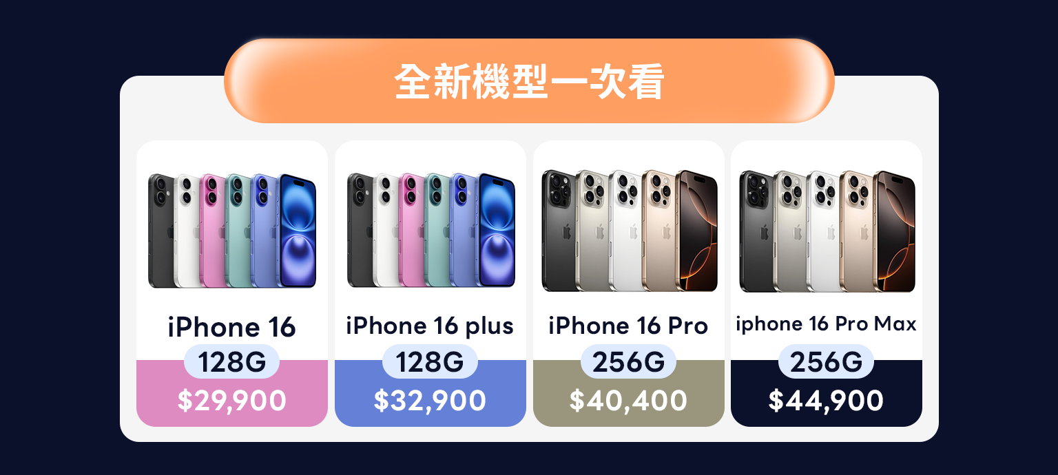 iPhone 16 全系列 搶先購