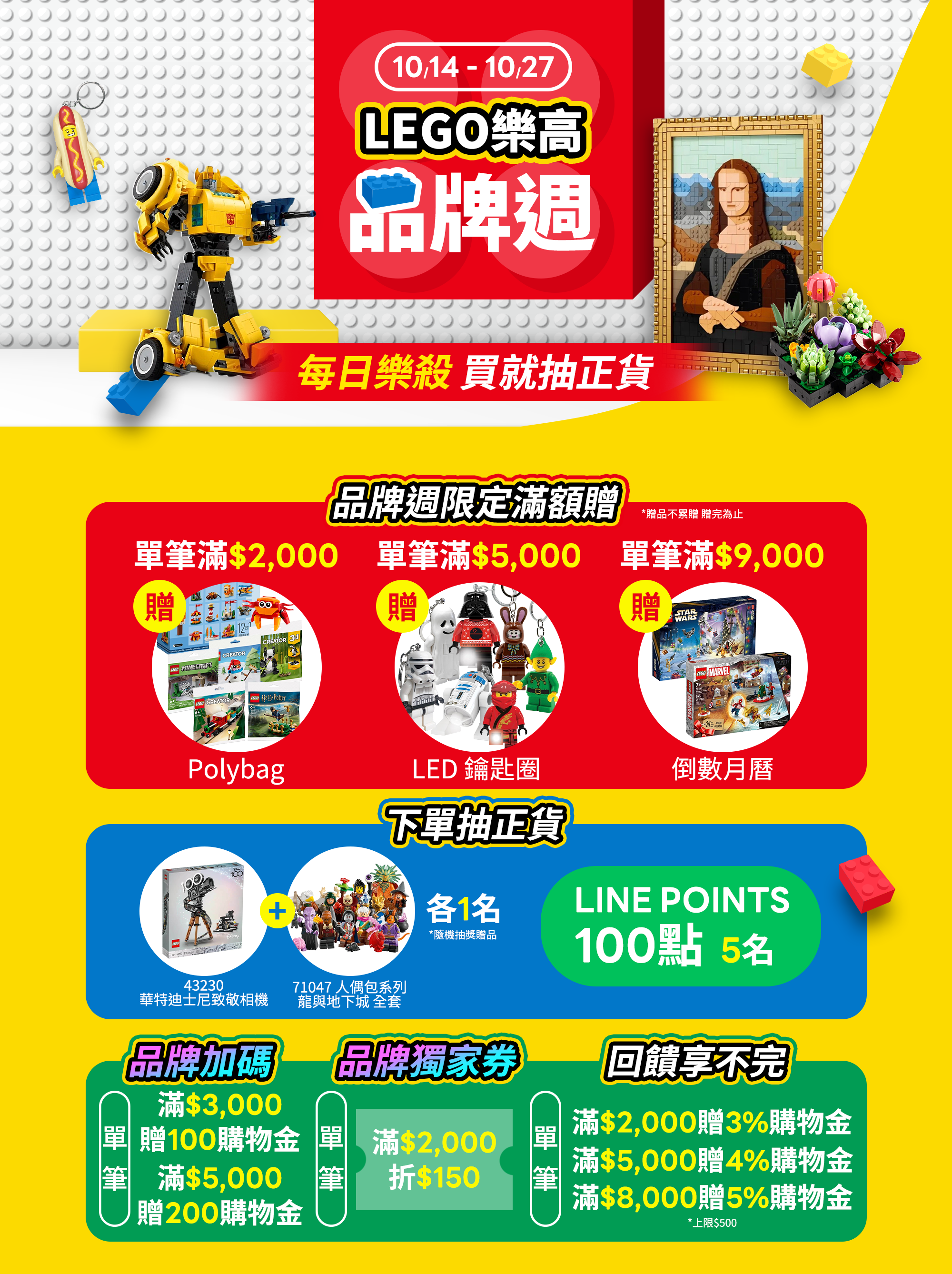 LEGO樂高品牌週